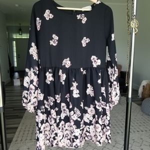 Altard State Floral Babydoll dress small